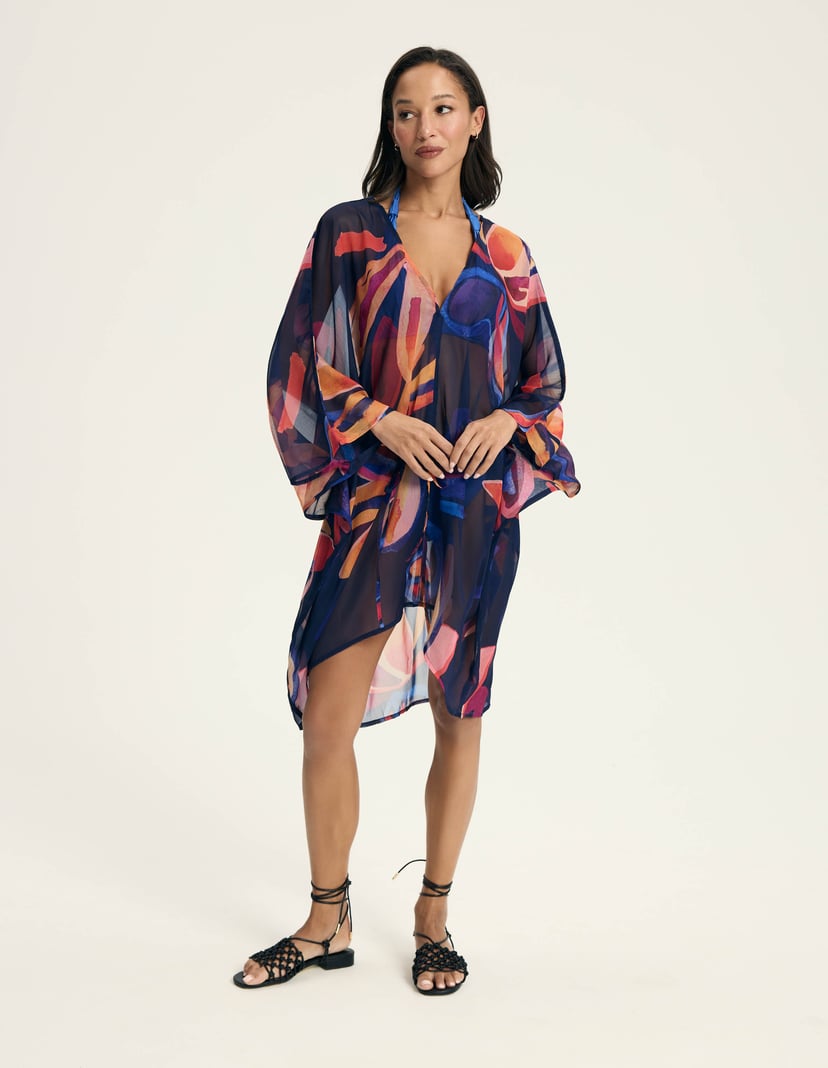Tunika Papaya Navy-Blau 6