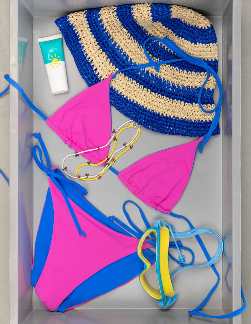 Reversible Bikini Top Bloovii Ibiza pink 6