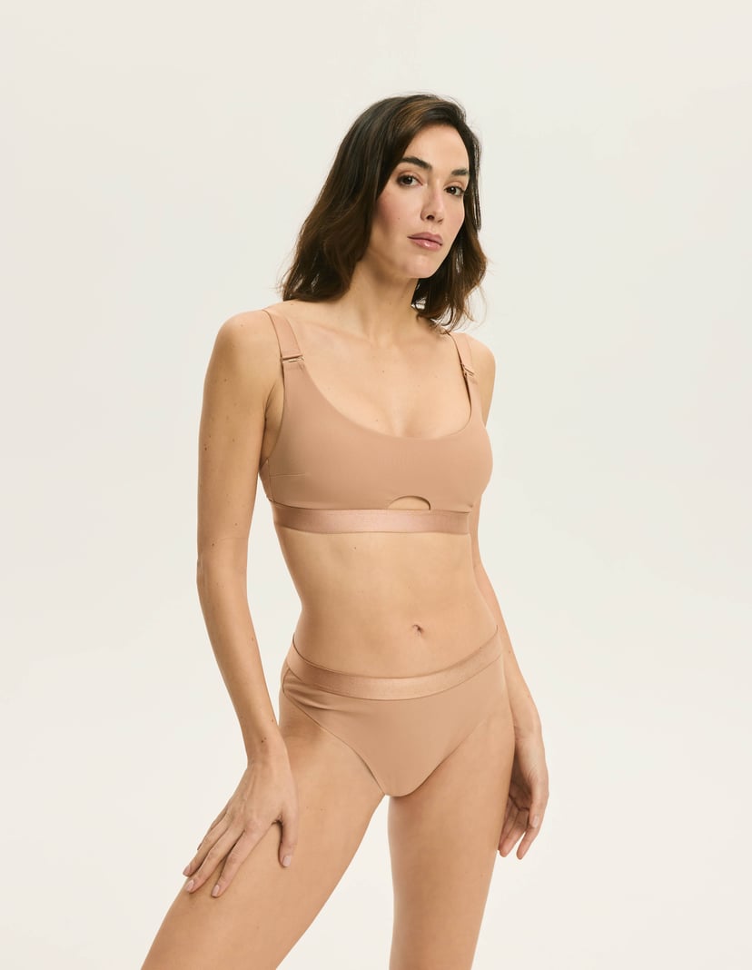 Soft bra Bianco brown 3
