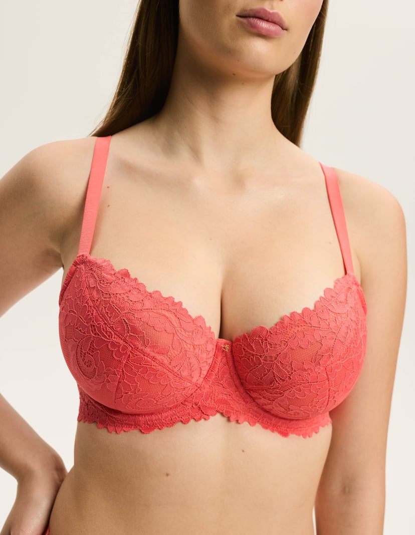 Semi-padded bra Lynn Orange 2