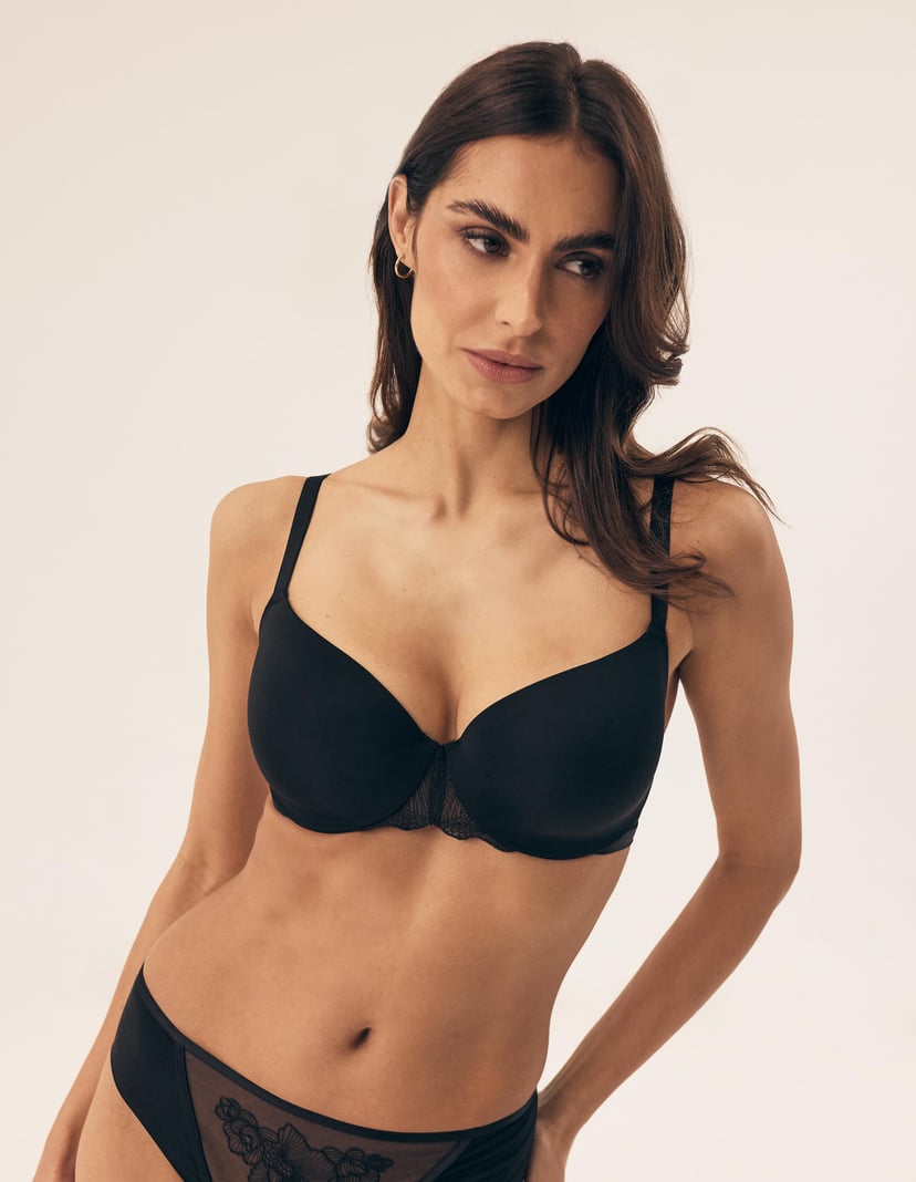 Padded bra Bluey Black 1