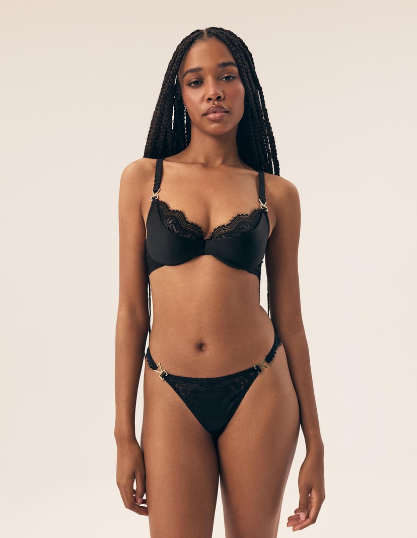 Thongs Brillant Black 1