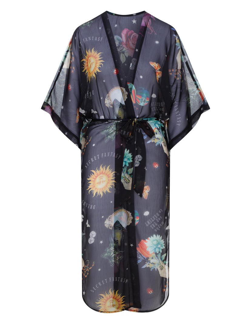 Beach robe Harlay Black 7