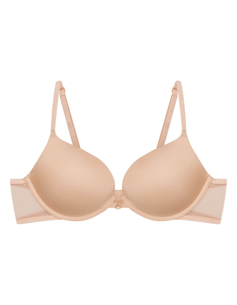 Super push-up bra Nuts brown 6