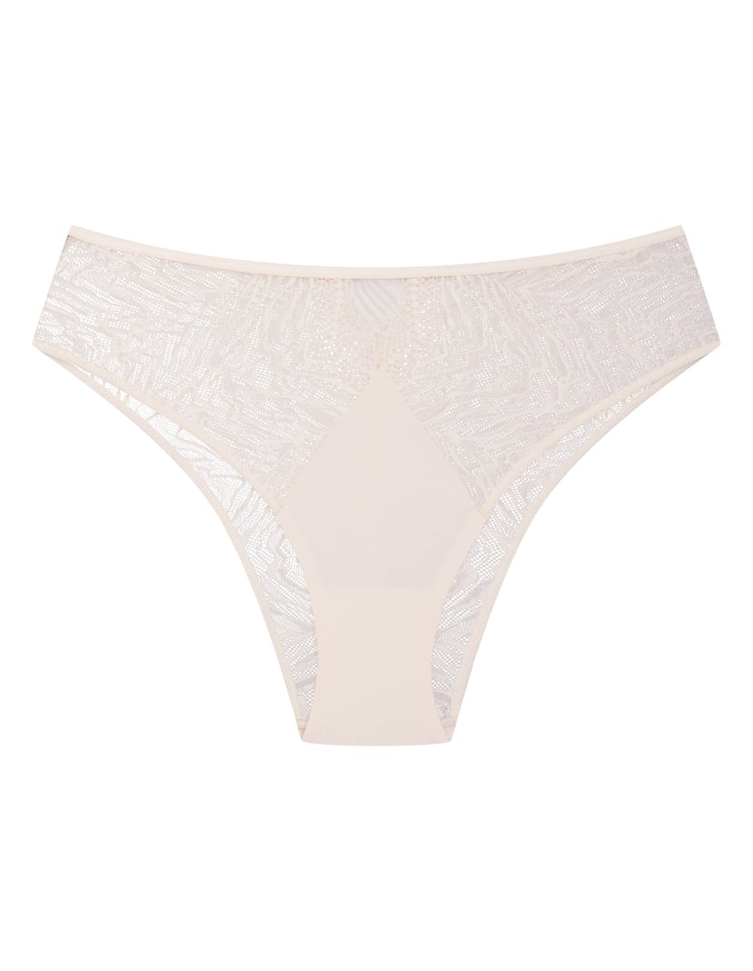 High-waisted panties Bonita cream 6