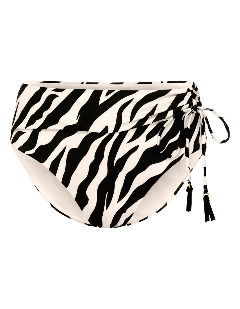 High-Waisted Bikini Bottom Zibraz Eva Minge x Esotiq cream 5