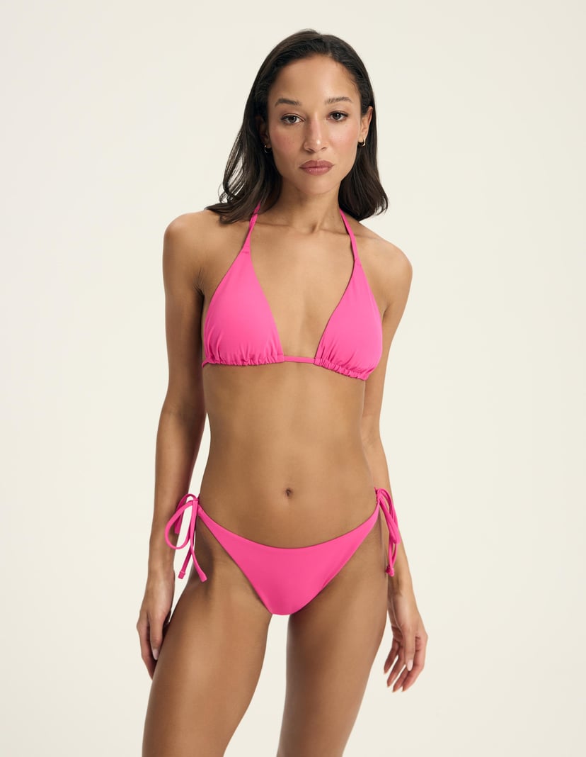 Shrimpee Triangle Bikini Top pink 4