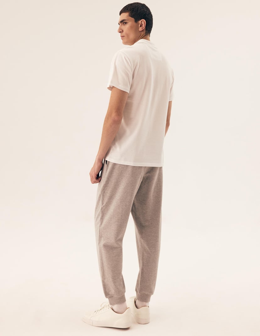 T-shirt polo Mile White 3