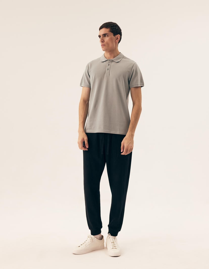 T-shirt polo Mile Green 4