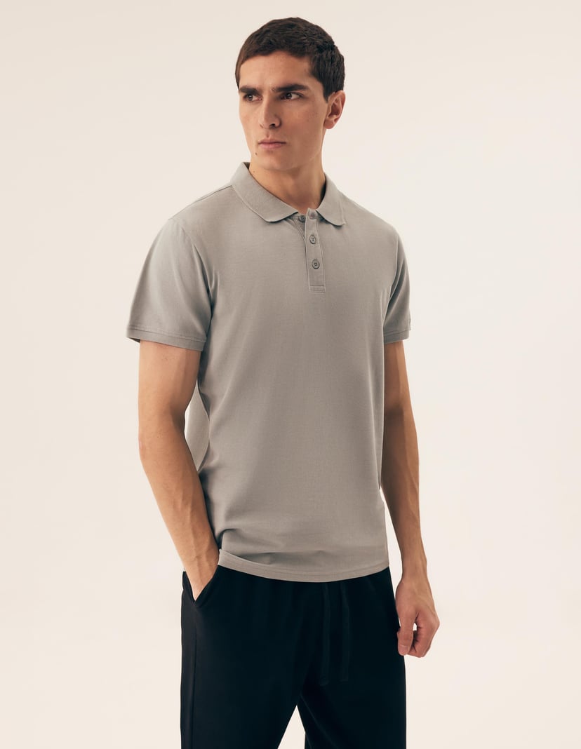 T-shirt polo Mile Green 1