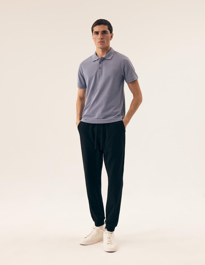 T-shirt polo Mile Blue 4