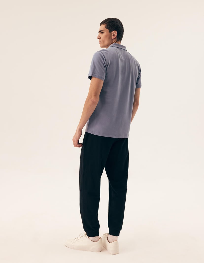 T-shirt polo Mile Blue 3