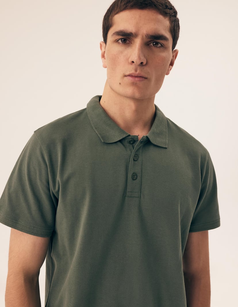 T-shirt polo Mile Green 2