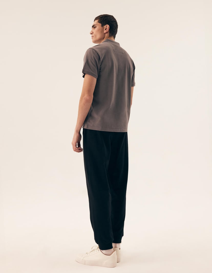 T-shirt polo Mile Grey 4