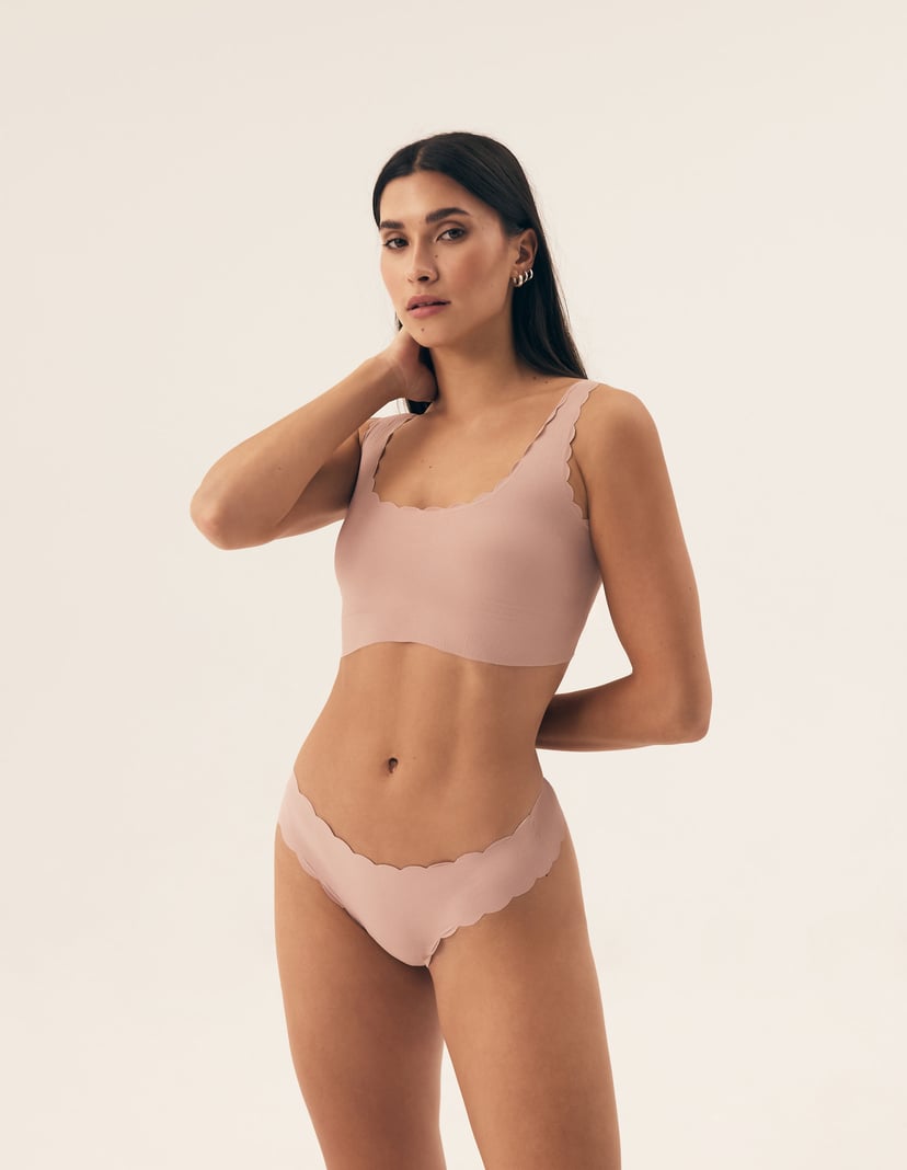 Soft bra Neony pink 1