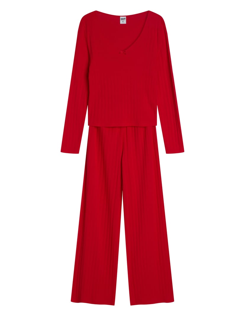 Bloovii Intimacy Pajamas Red 8