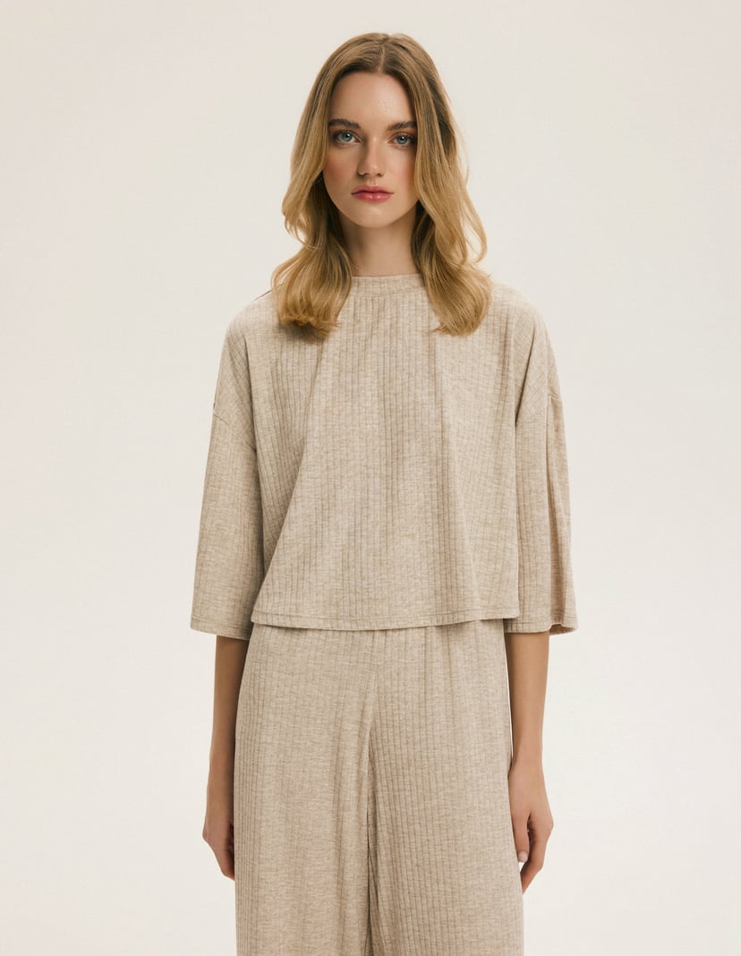 Bloovii Homely Pajamas brown 1