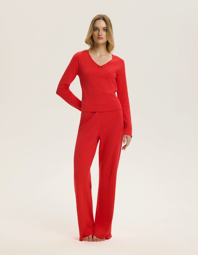 Bloovii Intimacy Pajamas Red 6