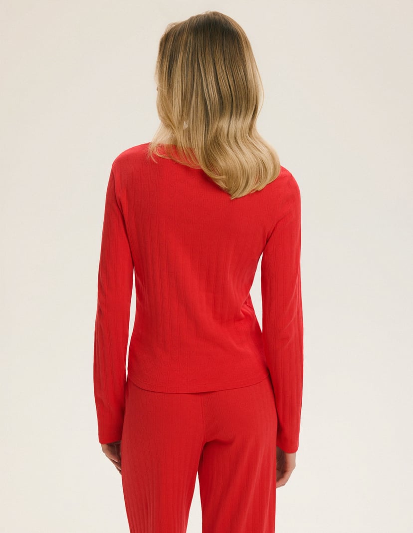 Bloovii Intimacy Pajamas Red 4