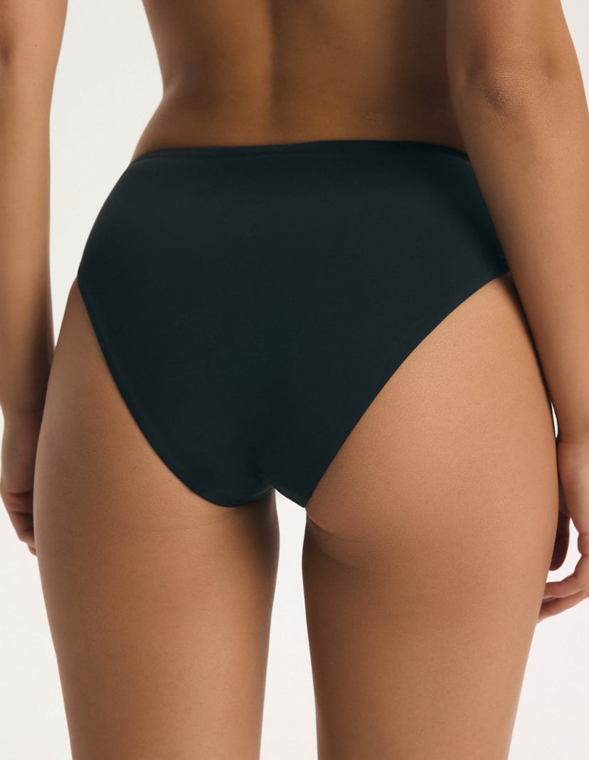 Spodní Díl Bikiny S Vysokým Pasem Base Černá 3