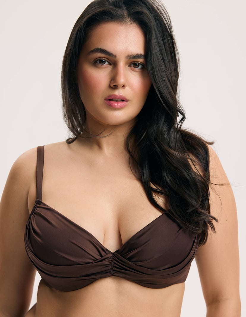 Bikini Top Goddess brown 6