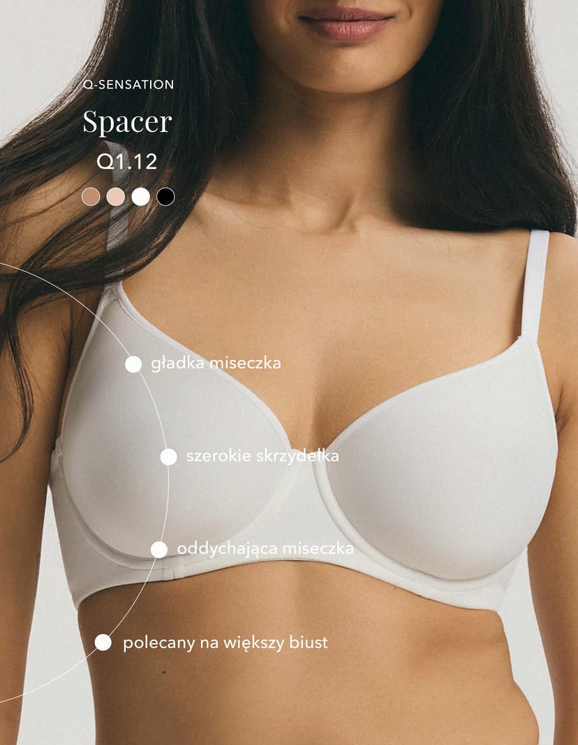 Padded bra Q1.12 Spacer cream 2