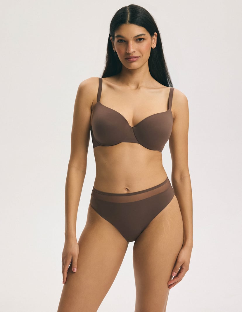 Padded Bra Basic brown 1