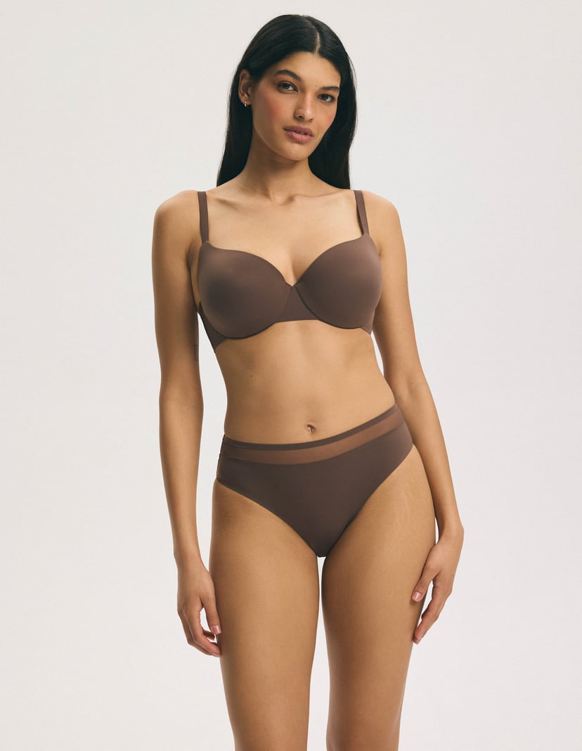 Padded Bra Basic brown 6