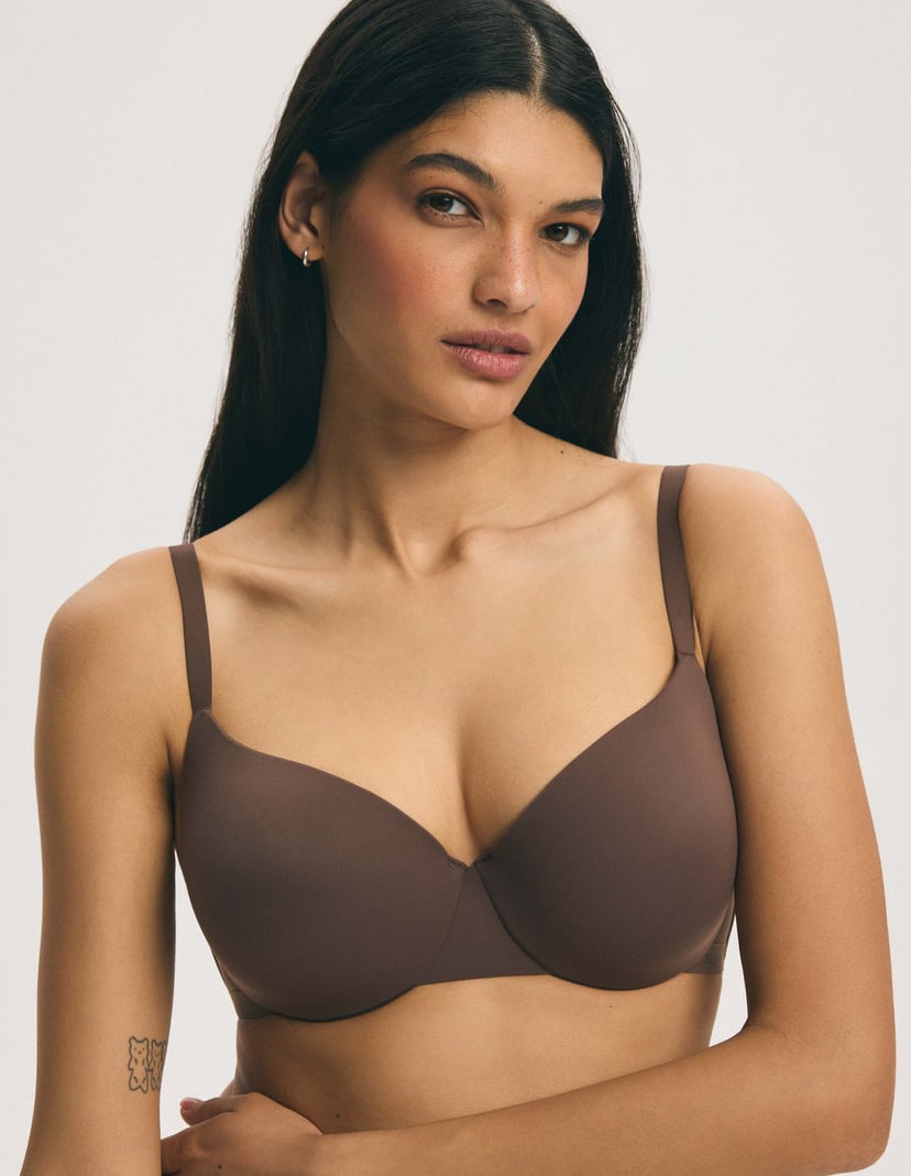 Padded Bra Basic brown 2