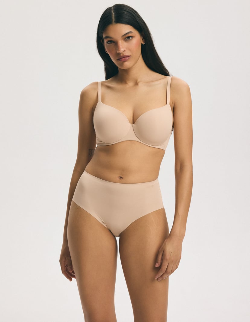 High-waisted panties Q2.03 Beige 1