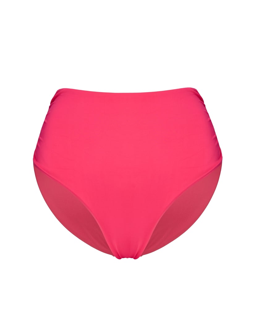 High-Waisted Bikini Bottom Base pink 8
