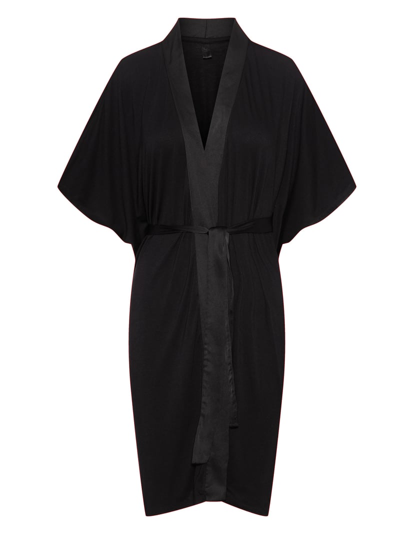 Bademantel Onyx Schwarz 6