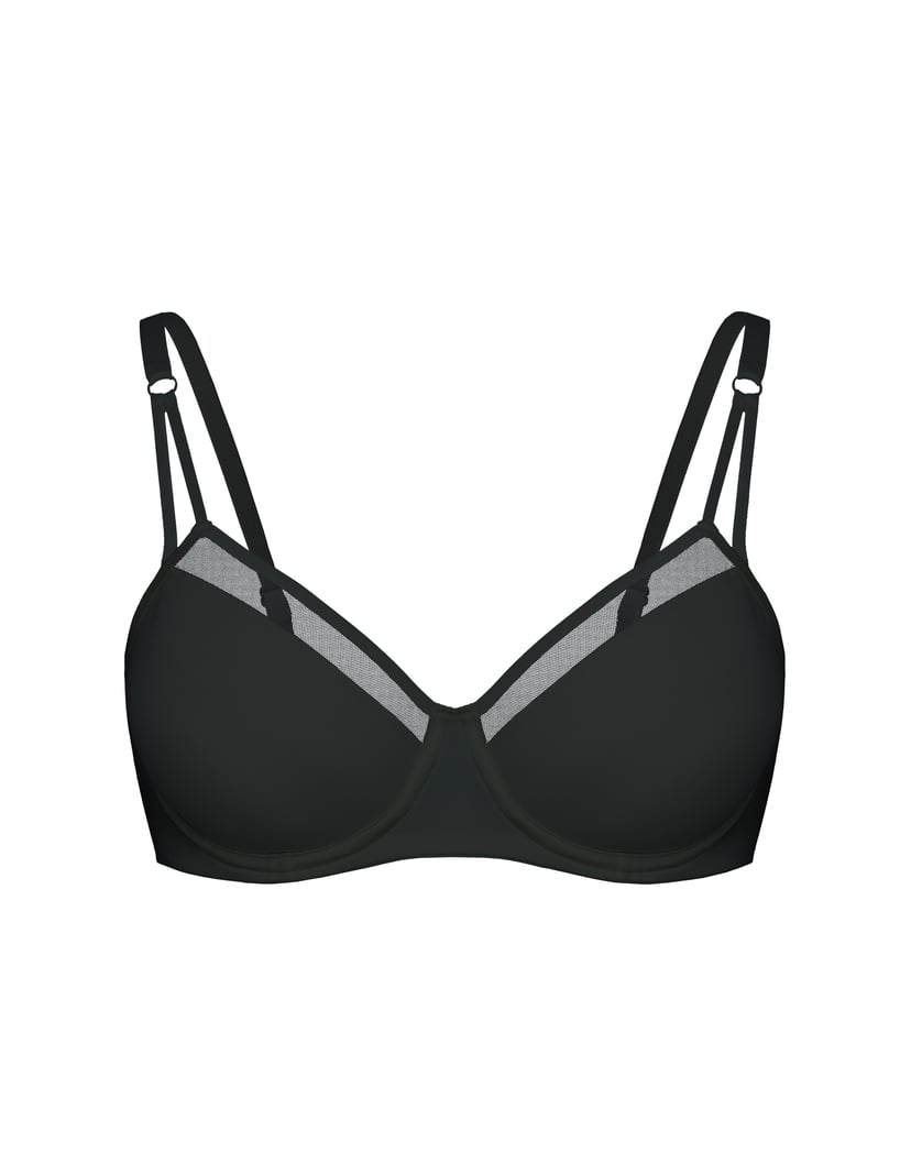 Biustonosz push-up Essential czarny 6