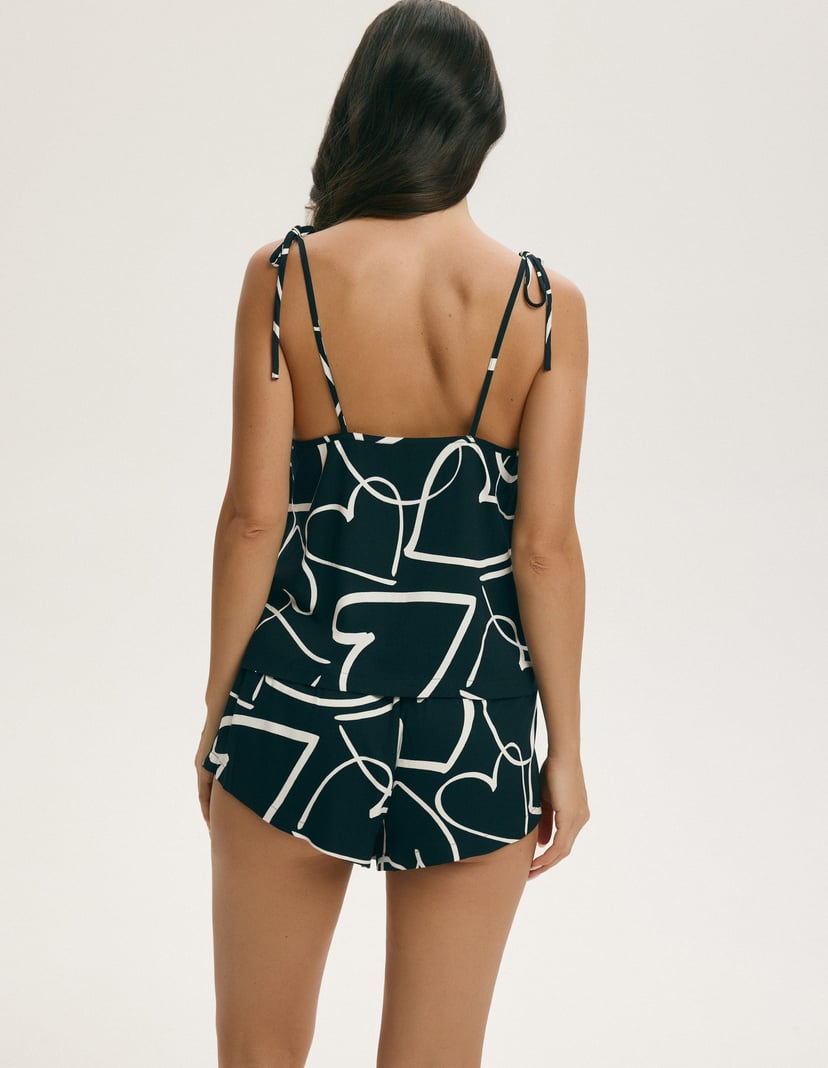 Paris Pajamas Black 6