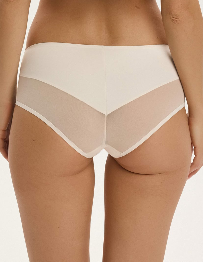 High-Waisted Cleary Panties Ecru 4