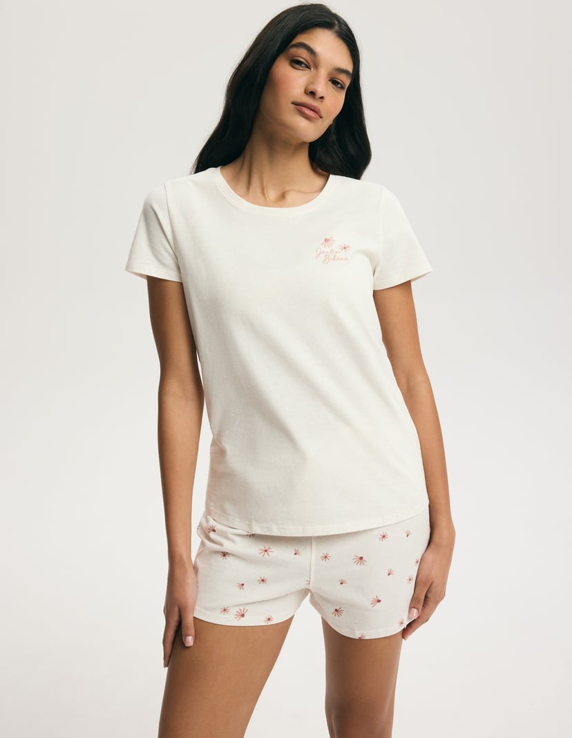 Daisy Pajamas cream 1