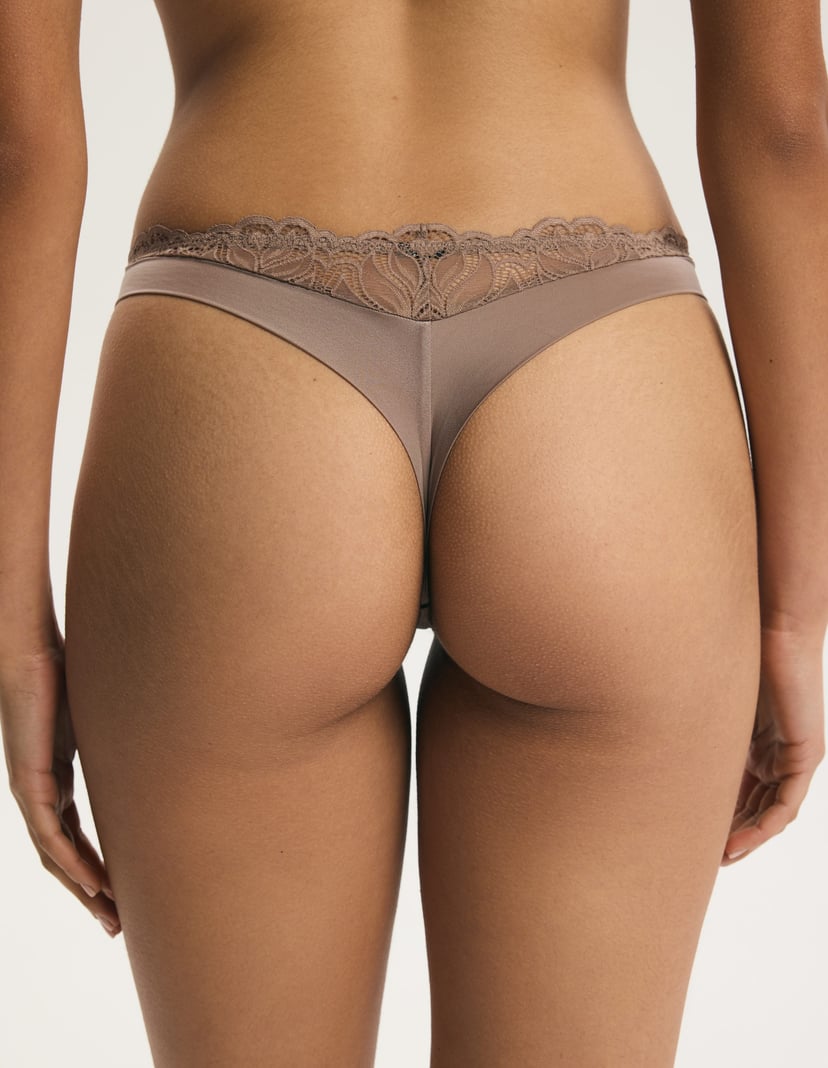 Aurora Thongs brown 4