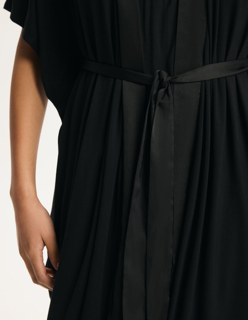 Bademantel Onyx Schwarz 3
