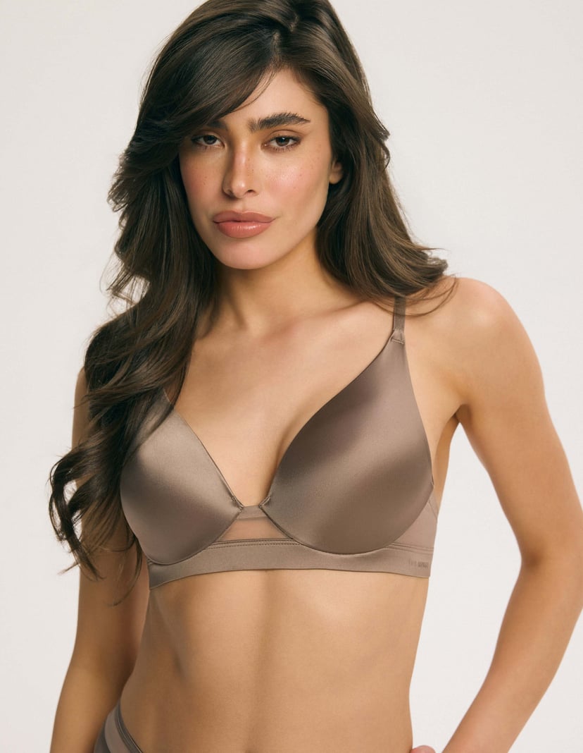 Padded Bra Pure brown 2