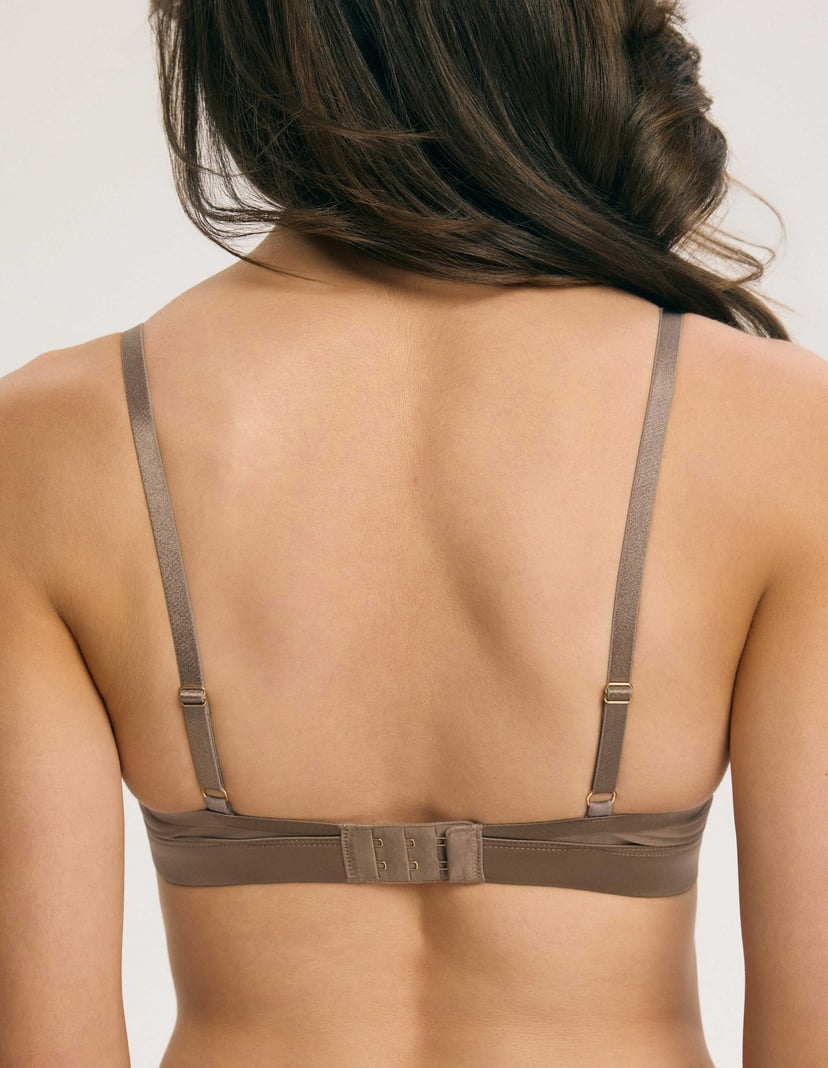 Padded Bra Pure brown 4