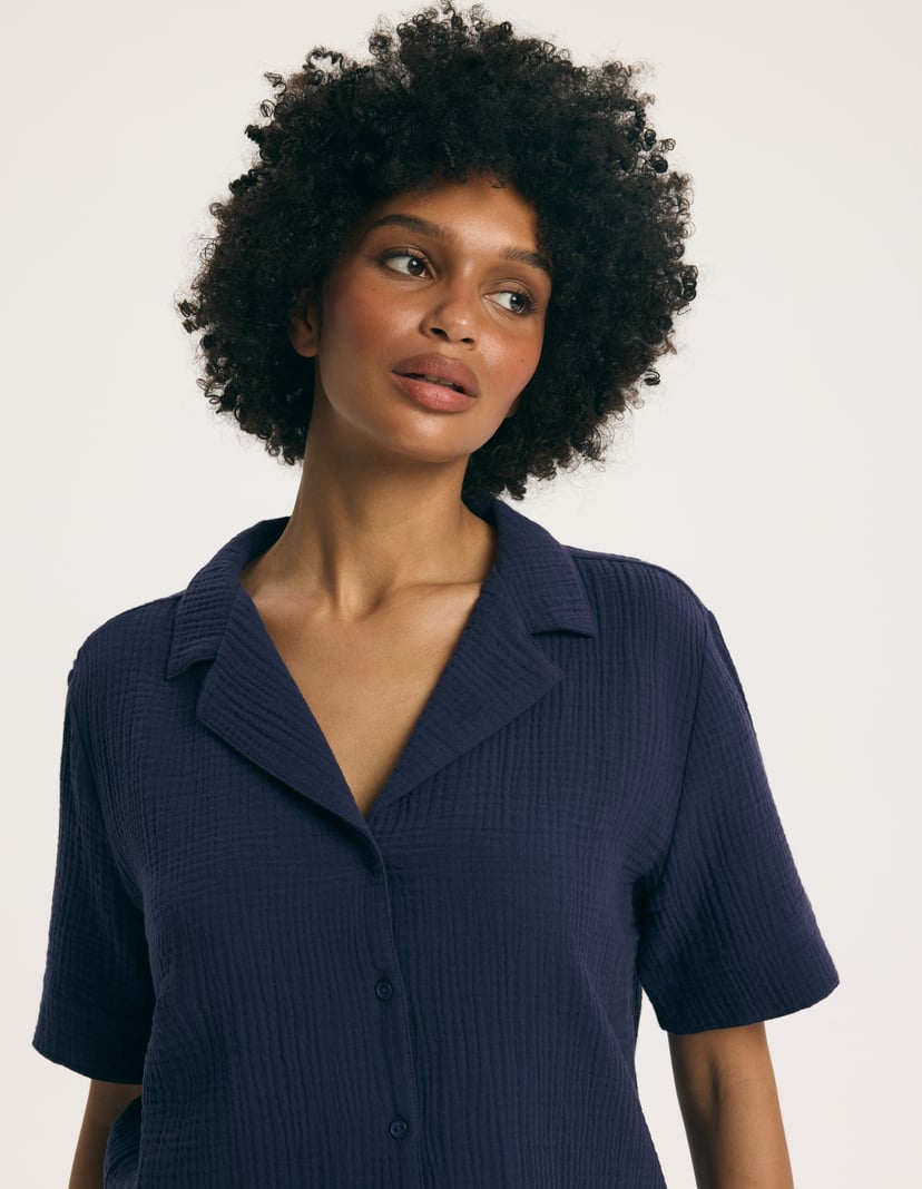 Garden Shirt navy 2