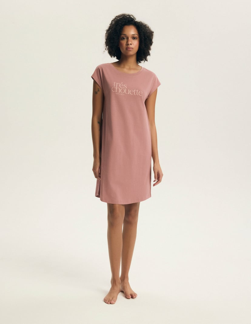 Emela Nightgown Orange 1
