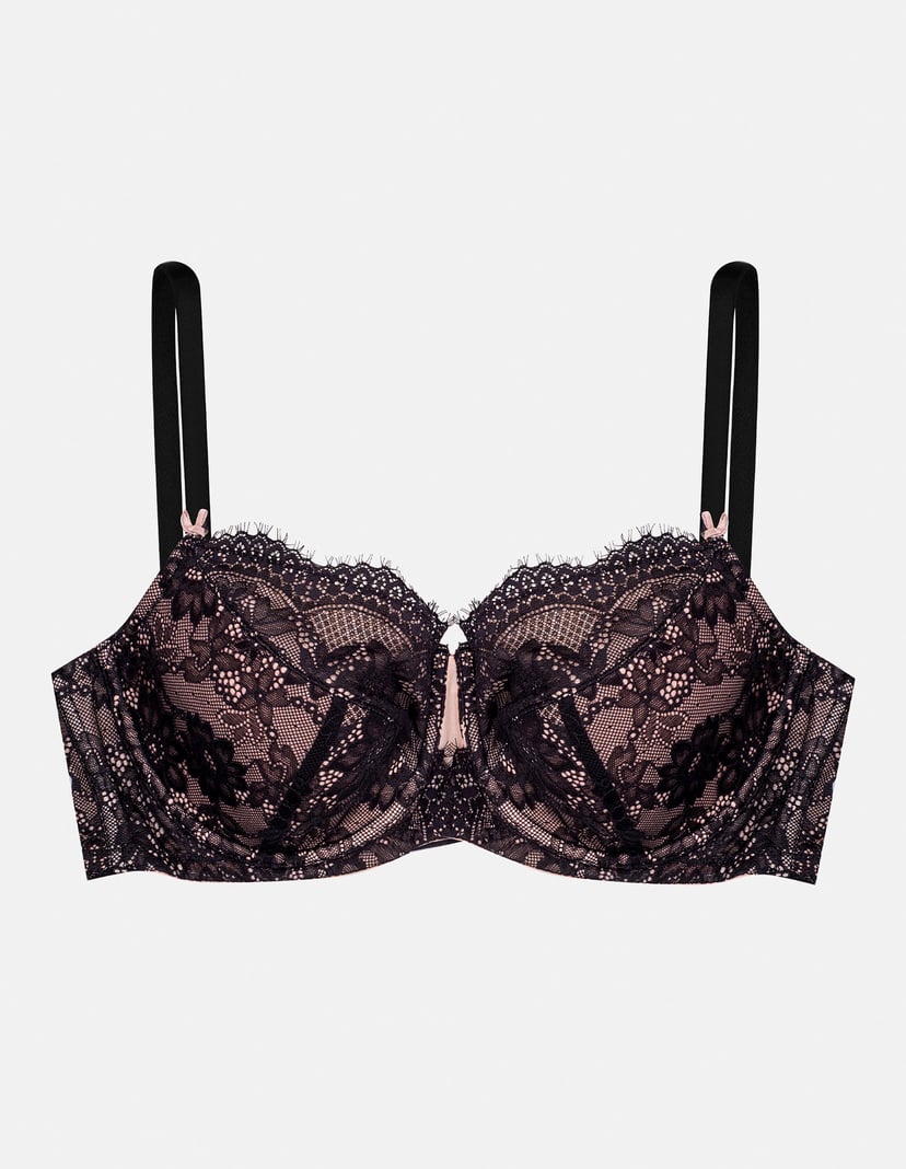 Semi-padded bra Kitty Black 6