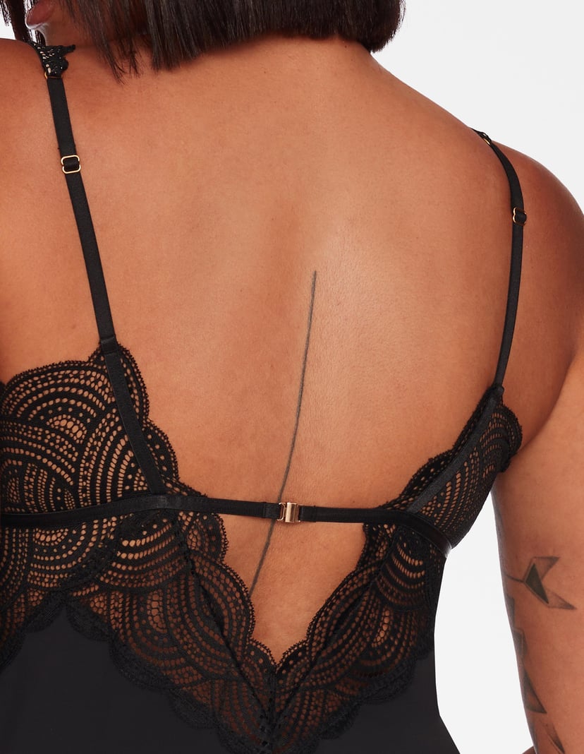 NightDress Brianna black and gold 4