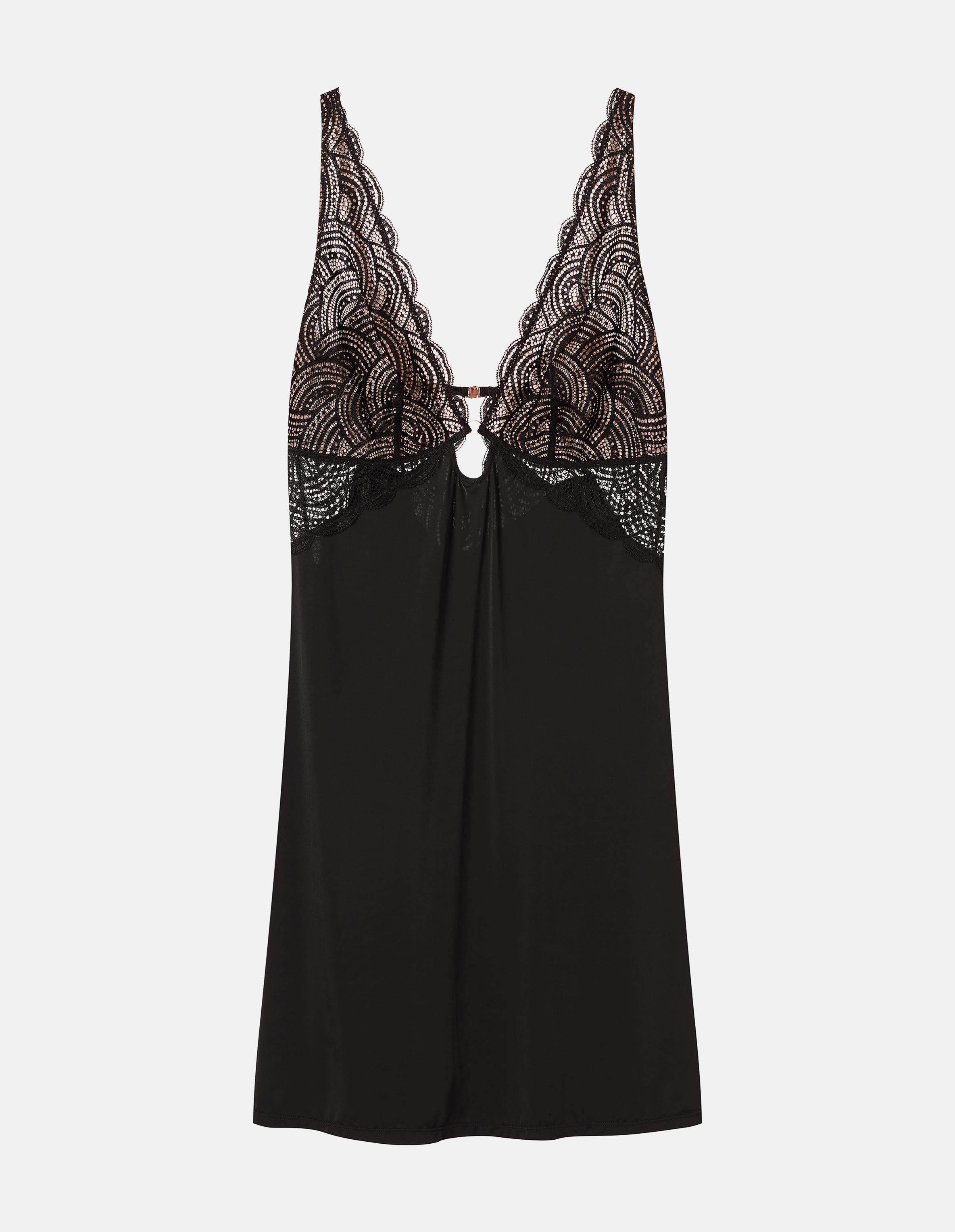 NightDress Brianna black and gold 6