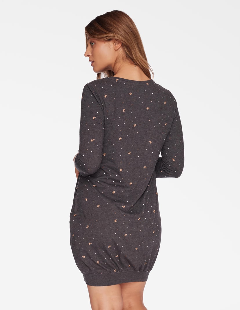 NACHTHEMD CALENULA Grau 2