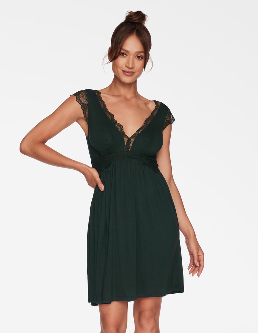 Koszulka nocna Nova zielony 1