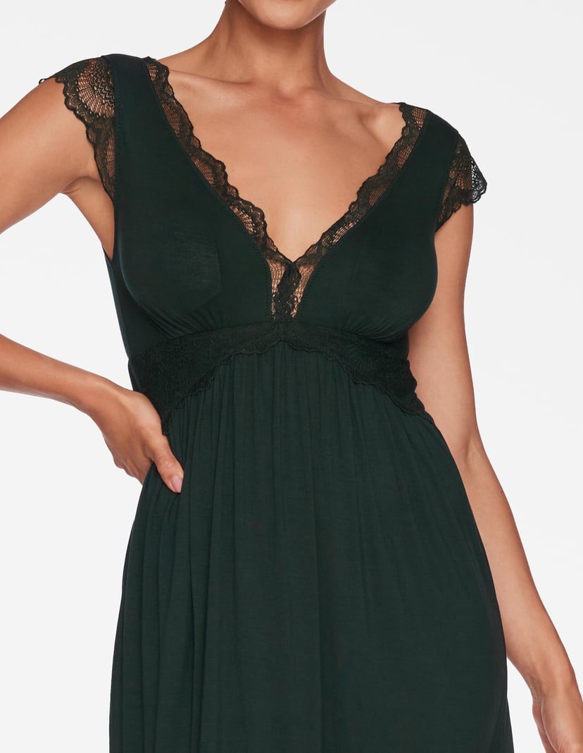 Koszulka nocna Nova zielony 3