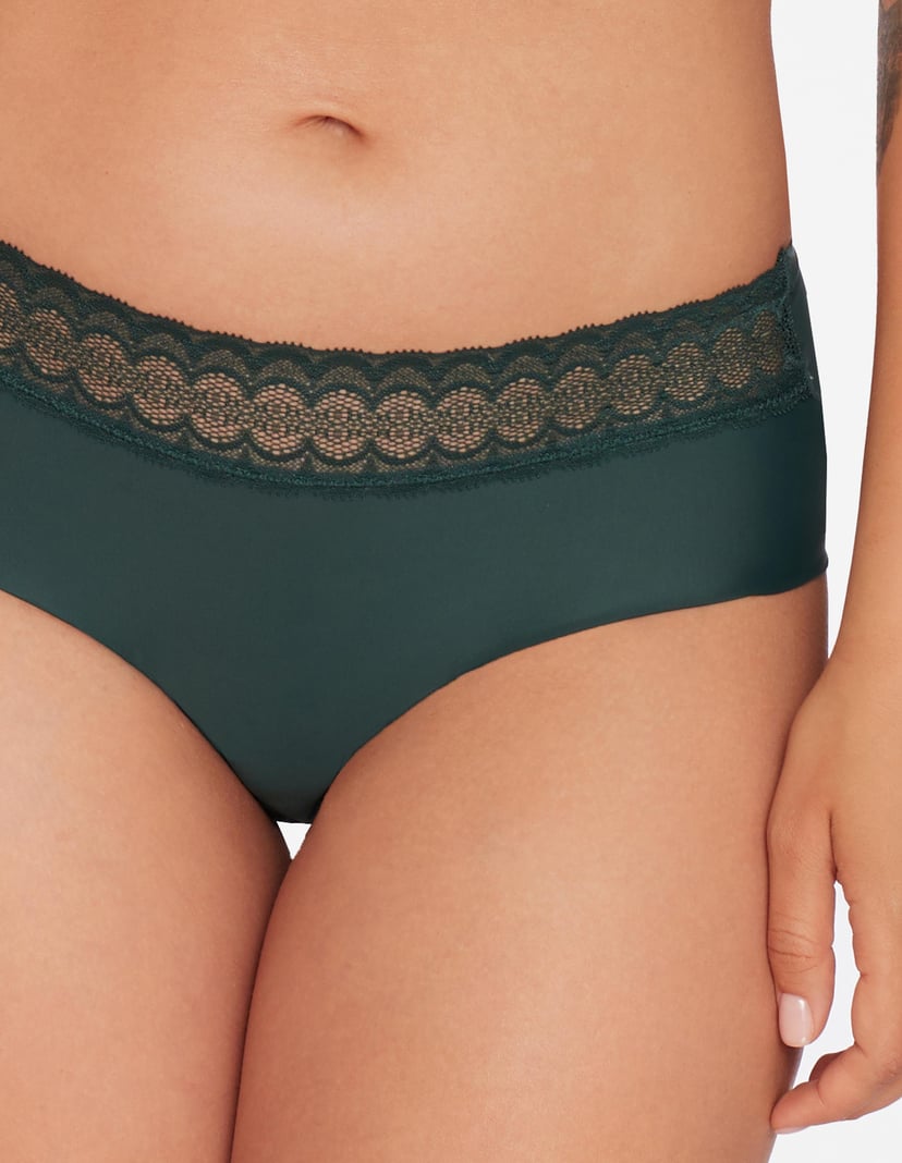 High-waisted briefs Pola dark green 2