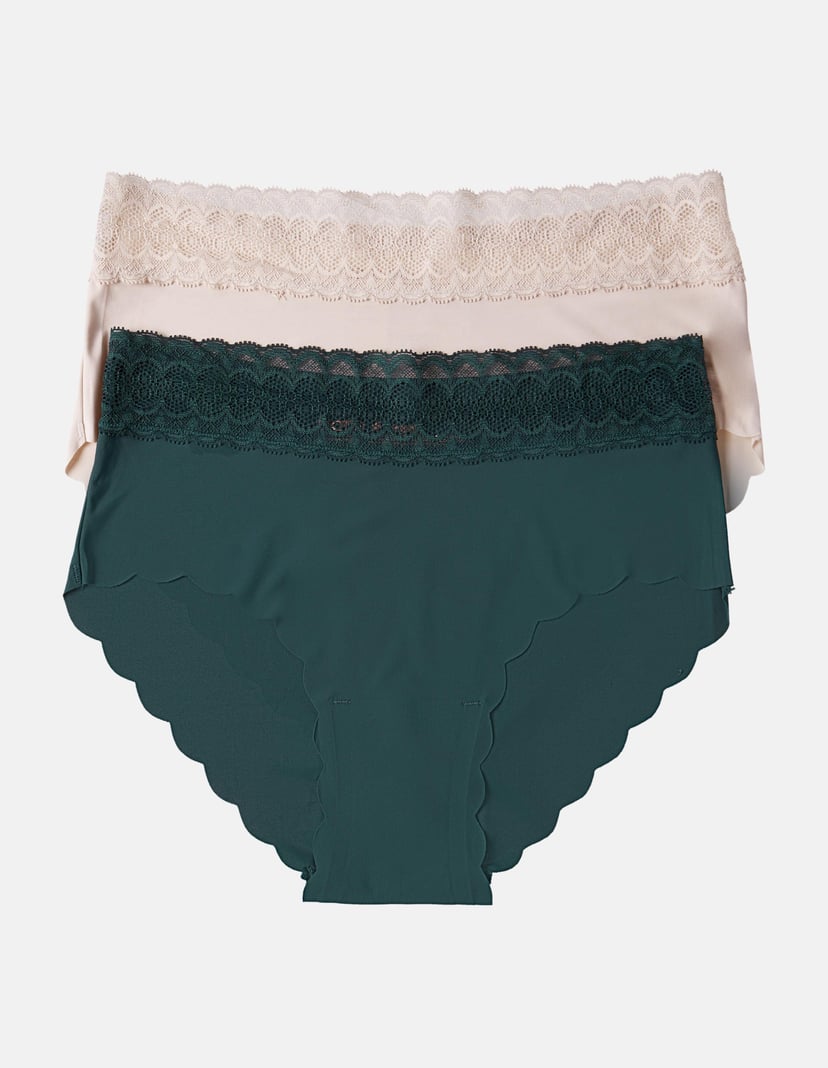 High-waisted briefs Pola dark green 4